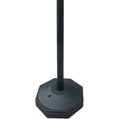 Traffic Post Cone 33 Inch, Parking Post, Multipurpose Construction Road Safety Cone, Black 1