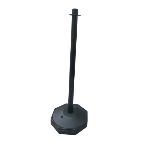 Traffic Post Cone 33 Inch, Parking Post, Multipurpose Construction Road Safety Cone, Black