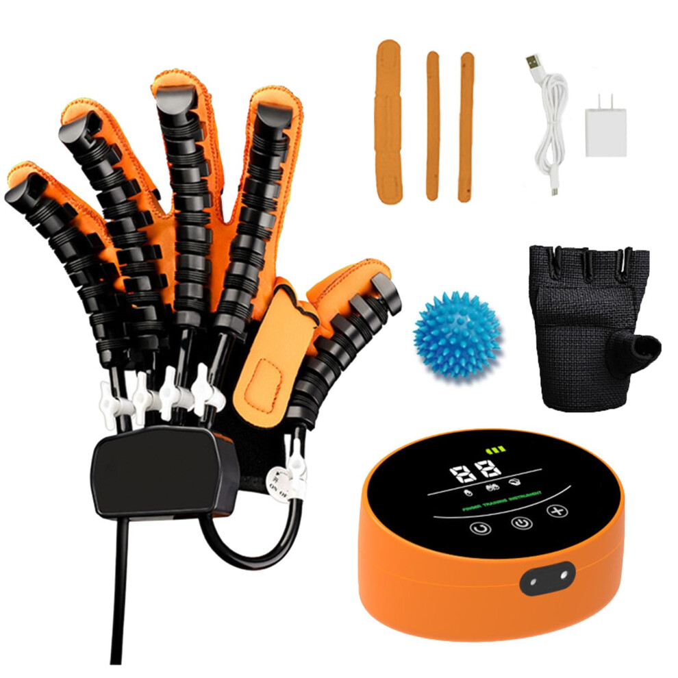 Robot Gloves Finger Training For Stroke Rehab, Helps Recovery, Hand Orthosis, Left Hand XL, Color A