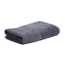 M?ve Bamboo Luxe towel 50 x 100 cm made of 60% cotton / 40% viscose from bamboo cellulose, stone