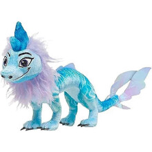 Peluche dragon, jouet en peluche, poupée dragon avec des cheveux, figurine du film Raya et le Dernie