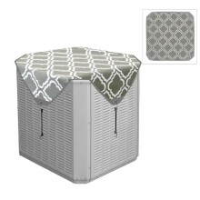 Robuuste AC-hoes voor buitenunits, waterdichte winterbescherming, montage met elastisch koord, stevige AC-beschermer, universele pasvorm, AC-hoes