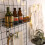 Stylish Multi-function Wall Storage, Durable Material Basket For Wire Wall Grid Panel, Enhancing Efficient Space Use In Your Home 3