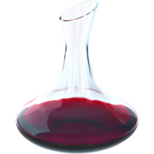 Wine Decanter Carafe, Crystal Glass Aerator For White Wine With Conical Neck