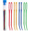 Jumbo Bent Darning Needles, Multi-Purpose Craft Tools For Creative Projects, Aluminum Tapestry Needle Set With Assorted Color Options, Easy Thread 2