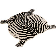 Tappeto antiscivolo per la cameretta dei bambini, facile da pulire e dalla consistenza morbida, tappeto con stampa animalier dal design elegante e