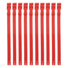 10PCS Ziegenhalsband PU 23 Zoll Verstellbares