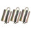 Χρυσά μεταλλικά κουδούνια, ανθεκτικά με παχύρρευστο σχεδιασμό για ευρεία 3