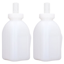 1L Kälber-Fütterungsflasche, Robustes Plastik & Silikon, Einfach zu reinigen