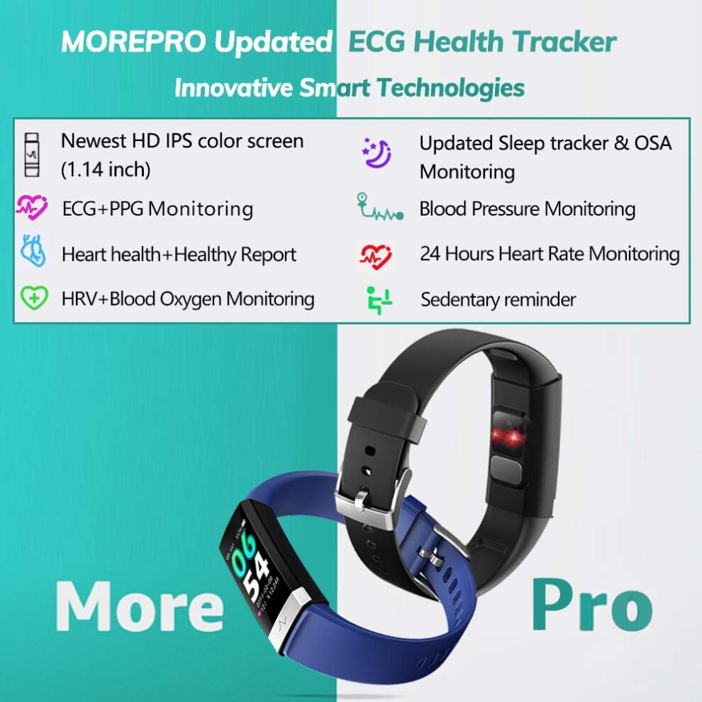 Heart Rate & Blood Oxygen Monitor, Step Tracker & Calorie Counter, Ip68 Waterproof Smartwatch For Fitness Enthusiasts 9128293461344