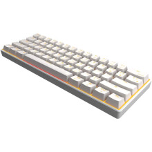 Trådløs gamingtastatur- og musekombination, ergonomisk design, flerfarvet RGB LED-baggrundsbelysning, bærbar til gaming og kontorarbejde på farten