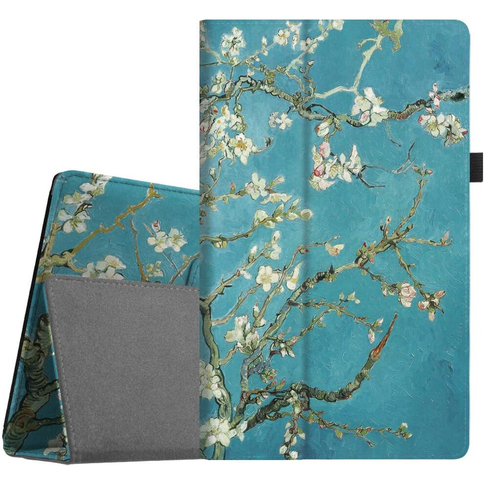 Durable Stand Case For Fire Hd 10 Tablet 7Th And 9Th Generations, 2017 And 2019 Releases, Premium Pu Leather With Foldable Stand Design And Easy 9128293735339