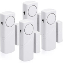 Sentry Pro-serien, magnetiske kontaktdøralarmer med fjernbetjening, 90 dB høj alarm for forbedret sikkerhed, poolalarm for børns sikkerhed,