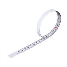 Durable 5m Carbon Steel Self-Adhesive Tape Measure 13mm Wide Left to Right