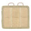 Mesh Attachment Panel For Camping And Hunting, Snaps Strap, D Rings, Hook And Loop, 15.5x13cm, Khaki 1