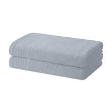 Degrees home - Set of 2 Bath or Shower Towels ? Set of 2 ? 100% Cotton ? 480 g/m2 ? 130 x 65 cm