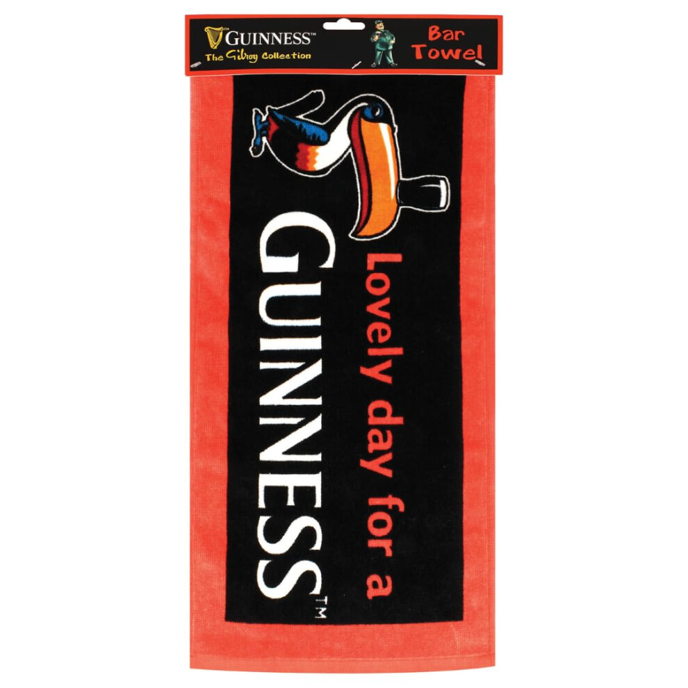 Guinness Toucan Bar Towel From The Gilroy Collection