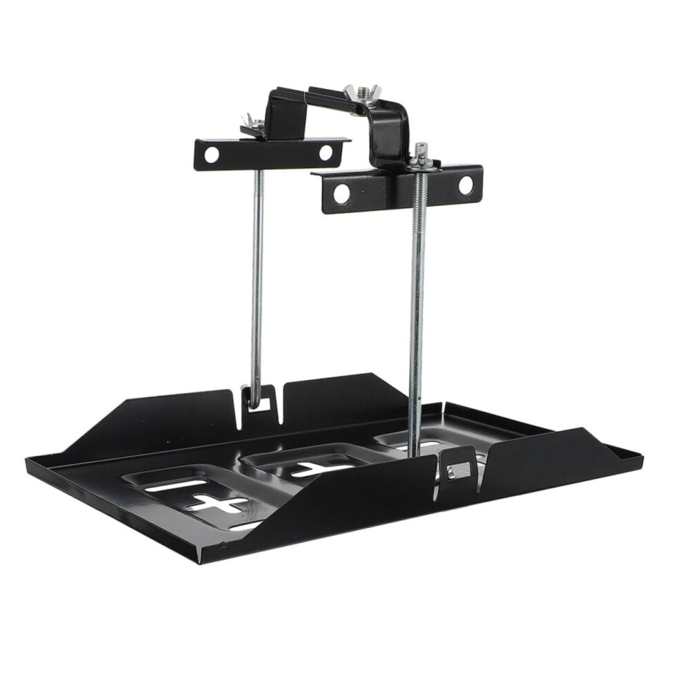 Adjustable Battery Holder Bracket Kit With Durable Steel Tray For Cars And Boats 9412369280572