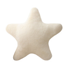 Stuffed Star Shape Cushion Home Decoration Nursery Throw-White