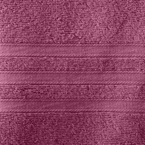 Catherine Lansfield Catherine Lansfield Zero Twist Cotton 90x140cm Bath Sheet Pair Raspberry 2