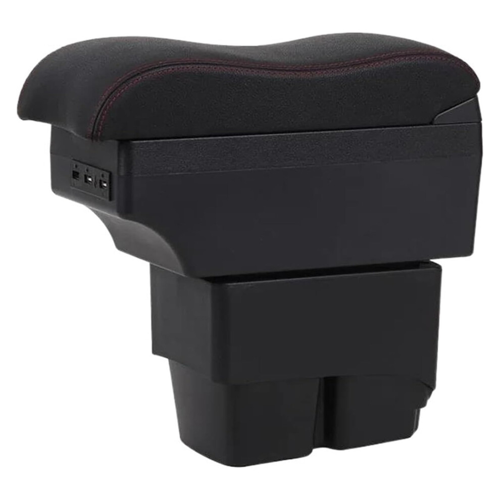 Car Armrest Box With 7 Usb Ports, Extra Storage And Organizer For Seat Ibiza Center Console 9189345114519