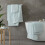 Catherine Lansfield Catherine Lansfield Zero Twist Cotton 90x140cm Bath Sheet Pair Duck egg Blue 5