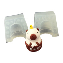 Schöne Capybaras-Silikon-Kuchenform zum Backen,-2