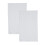Catherine Lansfield Catherine Lansfield Quick Dry Cotton Bath Sheet Pair White 3