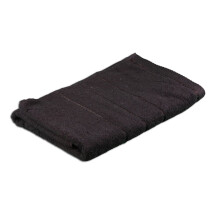 G?zze - Bath Towel, Berlin, 100% Cotton, 70 x 140 cm - Black