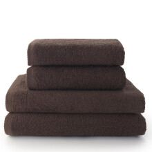 Top Towels - Set of 2 Hand Towels and 2 Bath or Shower Towels - Towel Set -100% Cotton - 400 g/m2