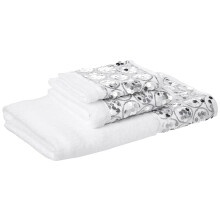 Popular Bath Sinatra Modern Bathroom Towel Set 3 Piece Hand and Wash Towel Luxury Contemporary Decor Bling Bath Towel Sets Soft, Plush and Highly