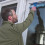 Unger Professional Microfiber Window Combi: 2-in-1 Professional Squeegee and Window Scrubber, 14" 3