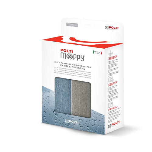 Polti Moppy Kit of 2 Microfibre Cloths 1