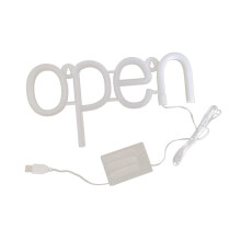 LED Neon Open Sign For Restaurant, Bar, Coffee Indoor Use, Window Or Wall Mount, Energy Efficient