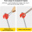 Grounding stakes with PEG remover, storage case  20x thickened metal 4