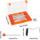 Grounding stakes with PEG remover, storage case  20x thickened metal 3