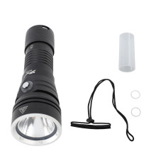 Onderwaterzaklamp Superheldere 3000LM LED IPX8 Waterdichte Duiklamp met Meerdere Lichtstanden Verre Lichtbundel USB-C Oplaadbaar Krachtige Flitser