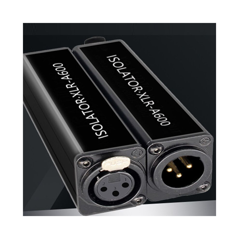 Professional Mono Common Ground Audio Isolator Acoustic Noise Filtering To Eliminate Current Sound Permalloy Isolation 6131790620698