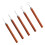 5pc Set Circle Ribbon Tools for Polymer Clay  Miniature Sculpting Tools 5