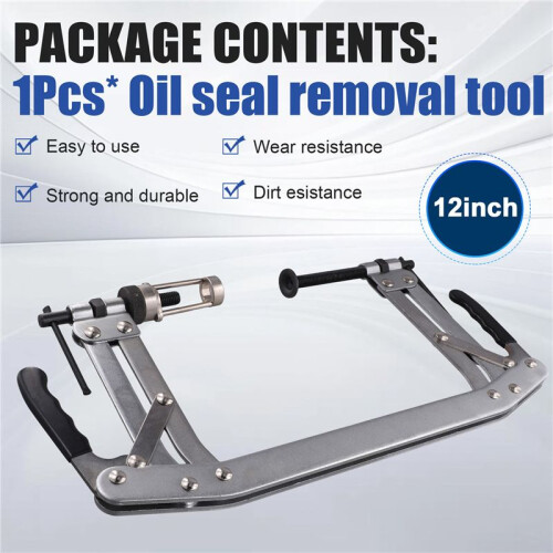 Multi-Functional Spring Compressor Pull-Out Disassembly Tool Oil Seal Removal Steam Protection Tool 12 Inches 1