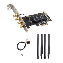 BCM94360CD Hackintosh PCIE-WLAN-Adapter 1750 Mbit/s, Dualband 2,4 GHz/5 GHz, Bluetooth 4.0, Airdrop-Handoff-Unterstützung