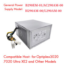 290-W-Gehäusenetzteil für Dell Optiplex 3020, 9020MT, T1700, T20 XE2 Desktop-Gehäuse L290AM-00 8P+4P Netzteil