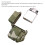 Secure Snap Design Nylon Lighter Storage Oil Proof CP Color Case 3