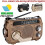 Emergency Solar Radio with Hand Crank Bluetooth, 12000mAh, Flashlight, Multiple Charging Modes 2