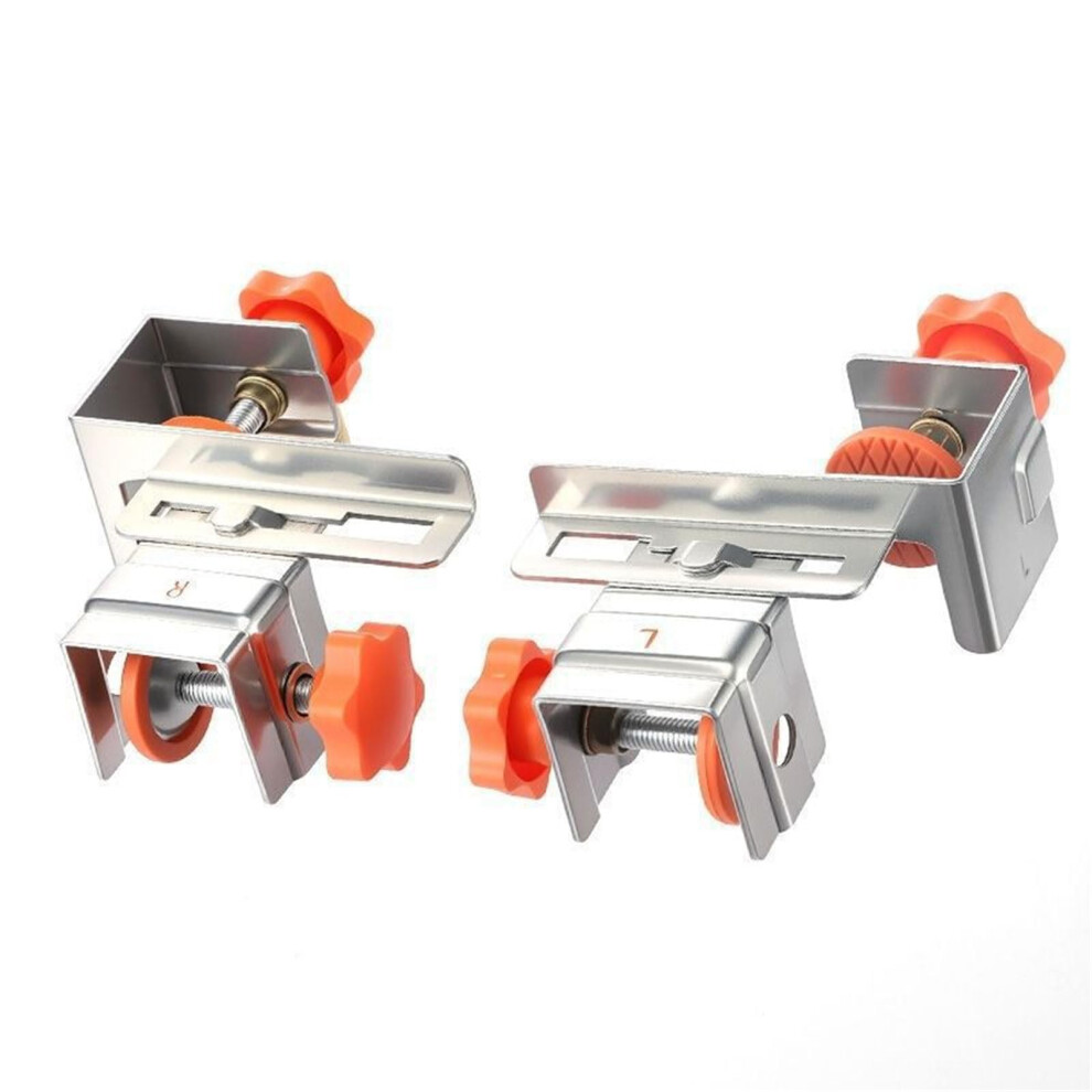 Drawer Front Panel Installation Clamp 1 Pair Adjustable Woodworking Fixing Clamp For Cabinet Face Frame Alignment Ref: 2942 9347817163674
