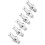 22 Pieces IPT-60 PT-60 IPT-40 PT40 Plasma Cutting Torch Electrode Protective Cover Holder 4