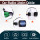 Pour   Hatchback Câbles Adaptateurs Wries Câble D'Alimentation pour Autoradio Android 16 Broches 2006+ ISO 2