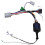 Pour   Hatchback Câbles Adaptateurs Wries Câble D'Alimentation pour Autoradio Android 16 Broches 2006+ ISO 6