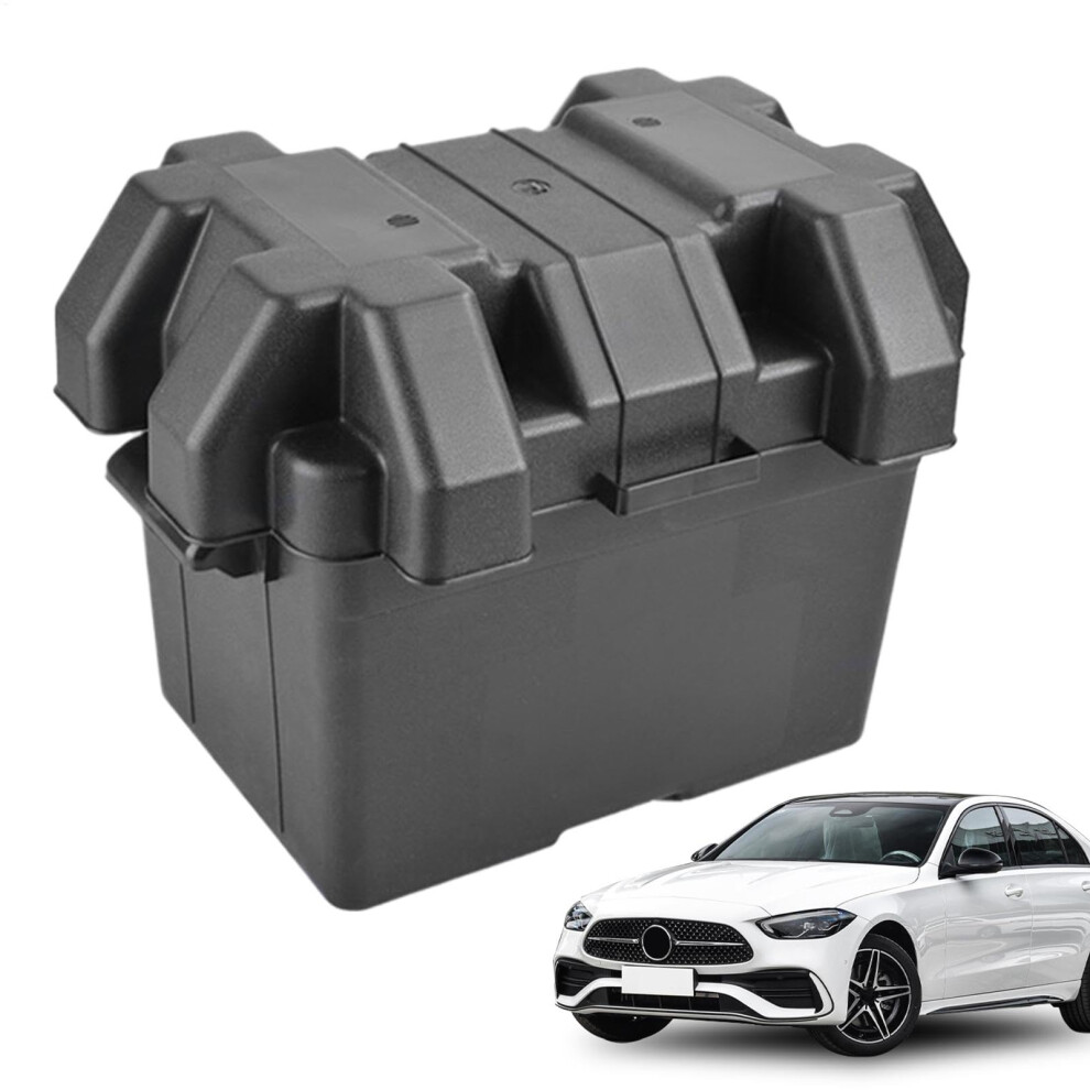 Waterproof Battery Box, Marine Battery Storage, Portable Battery Box, Ventilated Rv Battery Tray, Automotive Compatible 9412369281418