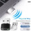 Mouse Jiggler /Off Button USB Mouse Movement Simulator for Office Automatic Undetectable Mouse Jiggler Black 6